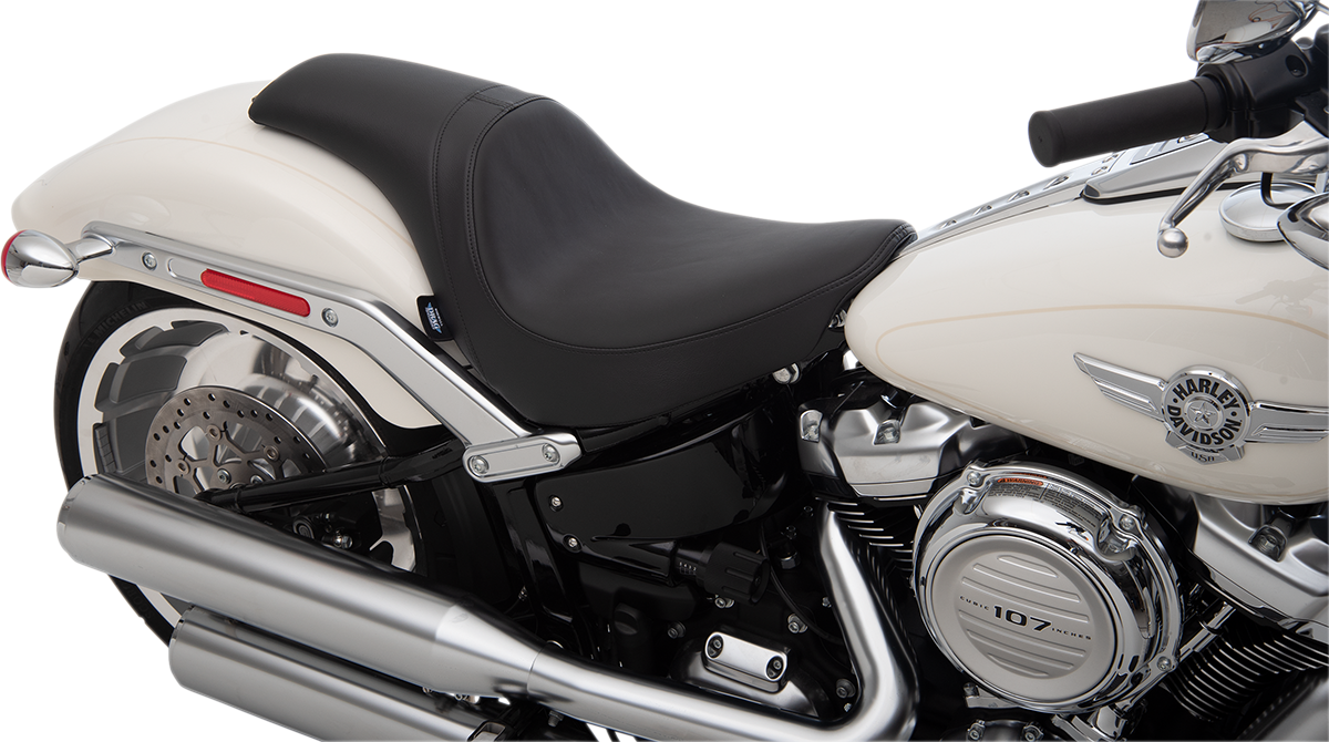 Drag Specialties Seats Predator Seat - Solar Leather - Smooth - FLFB/S '18-'22