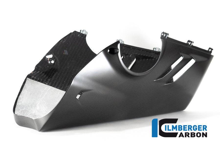 Ilmberger Carbon Belly Pan For High Exhaust Ducati Panigale V4 S 2022 Racing - Matte