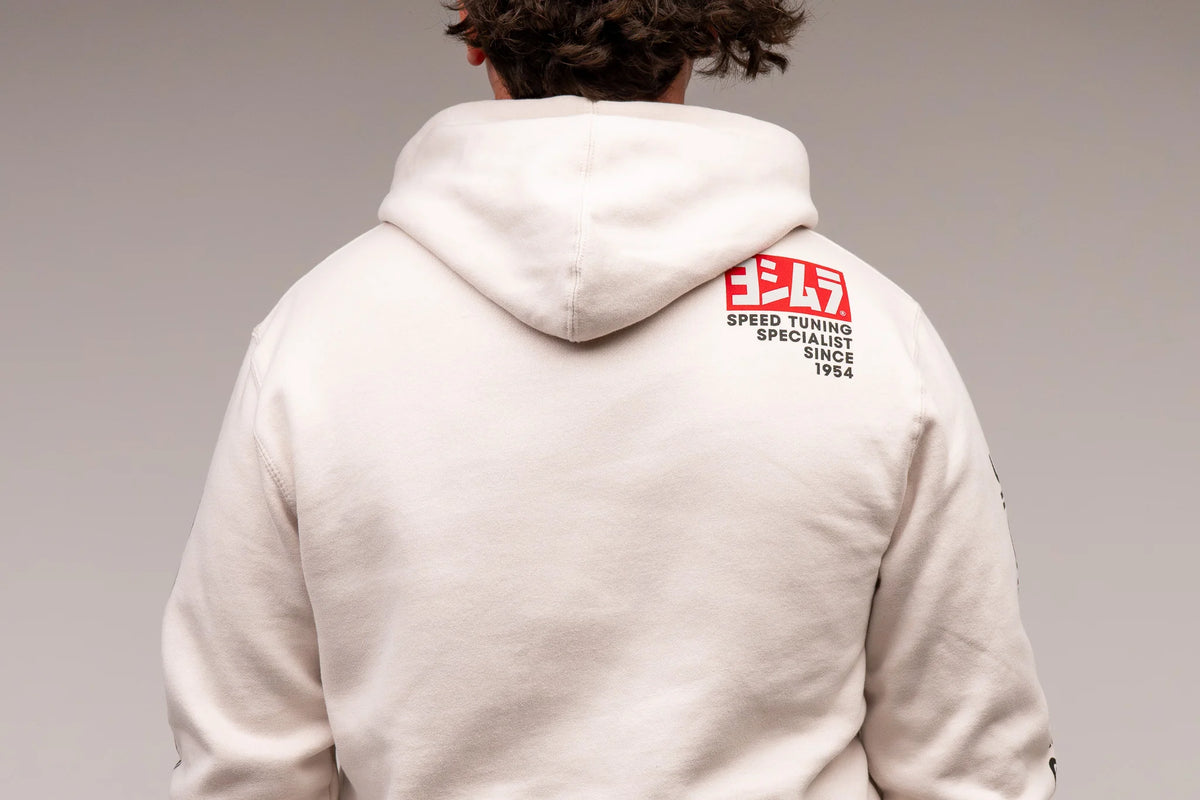 Yoshimura Speed Tuning Pull Over Hoodie Bone