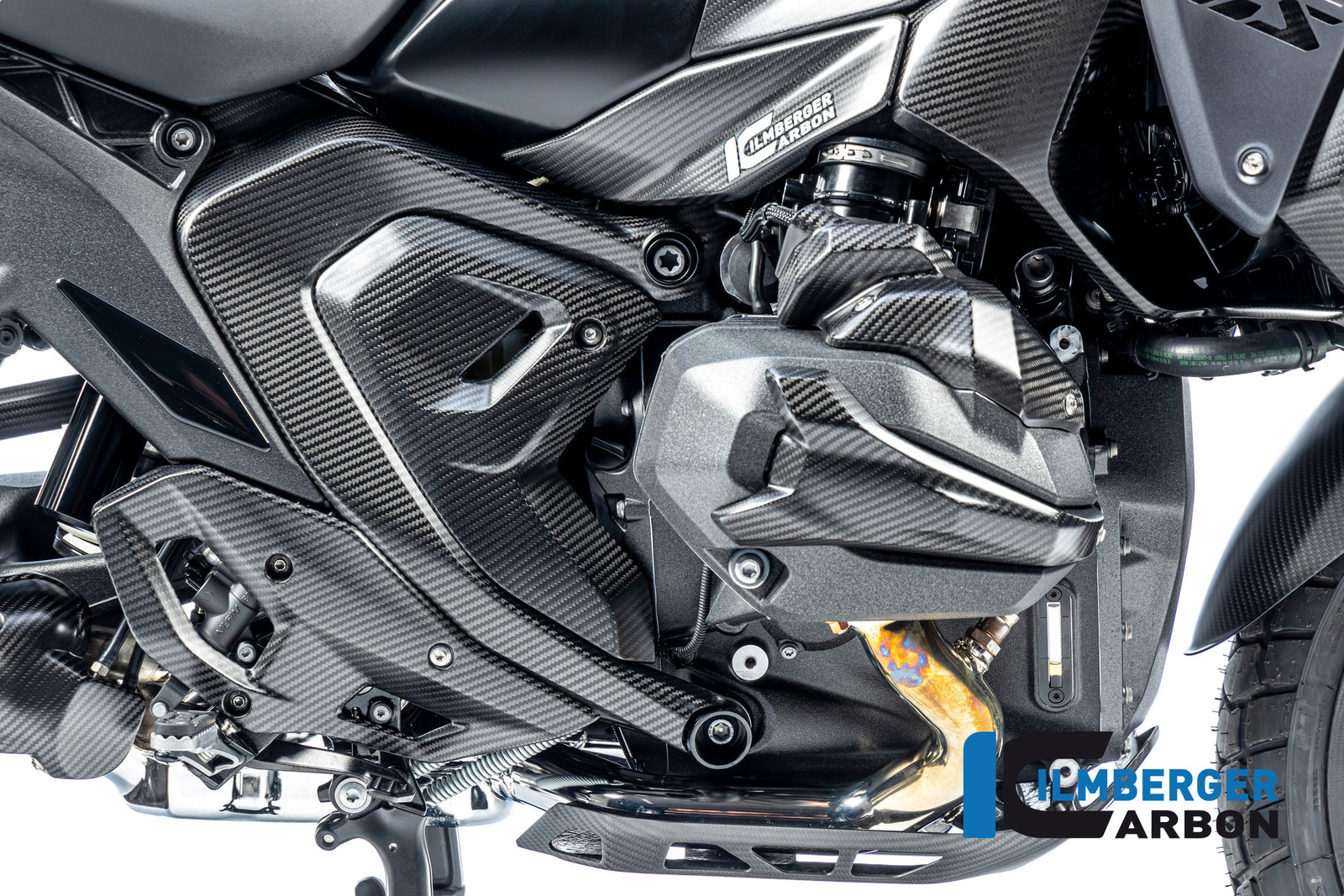 Ilmberger Carbon Frame Cover Right BMW R 1300 GS - Matte / Twill