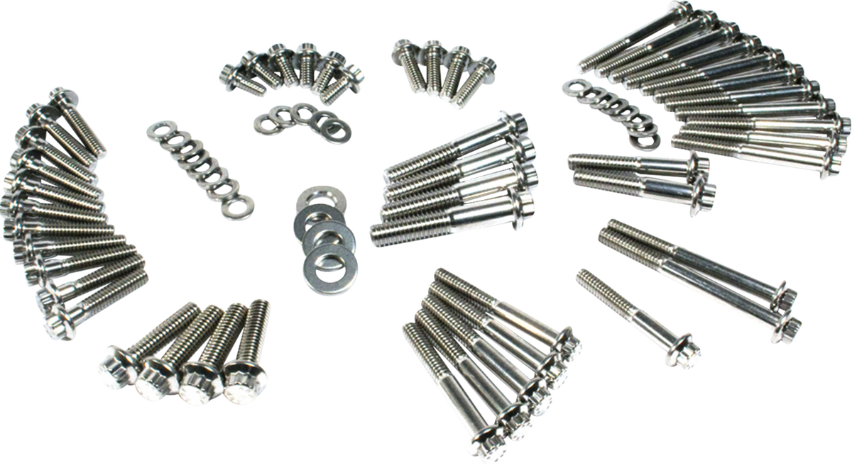 Feuling Parts Fastener Kit - External Primary/Transmission - 12-Point - FX