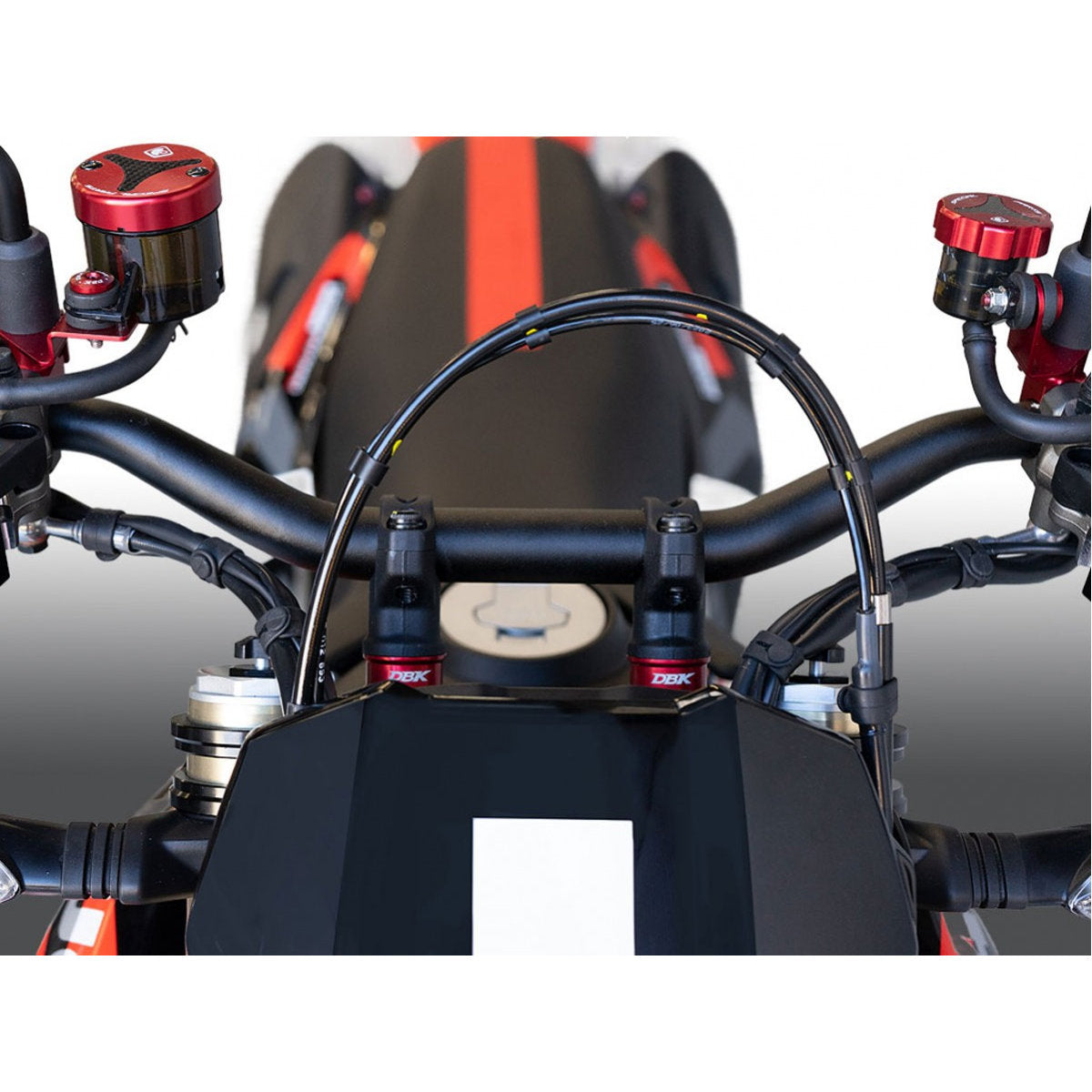 Ducabike DBK CNC Aluminum Handlebar Riser Kit for Ducati Hypermotard 698 Mono