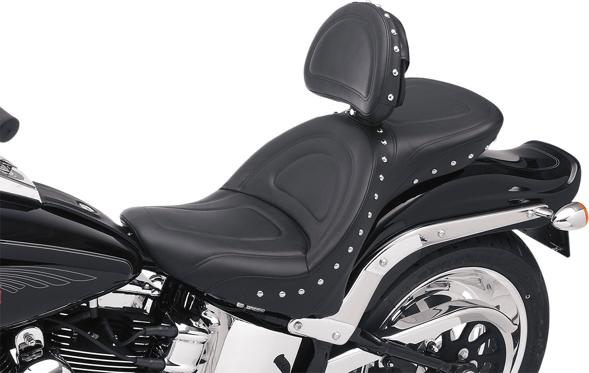 Saddlemen Explorer Special Seat - Studded - W/ Backrest - FL/FX '00-'06