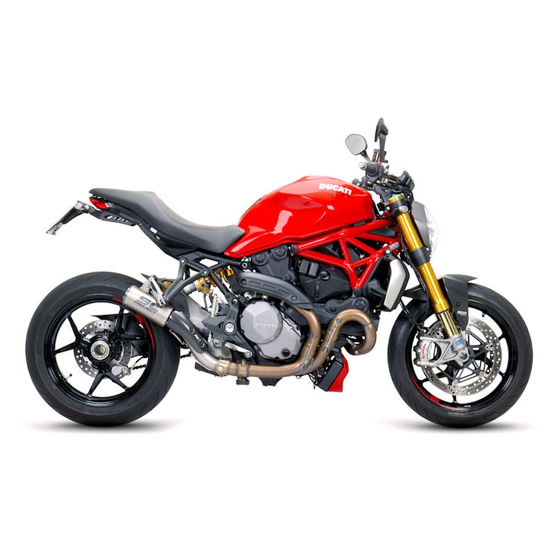 SC Project CR-T Titanium Slip On for Ducati Monster 1200 1200S