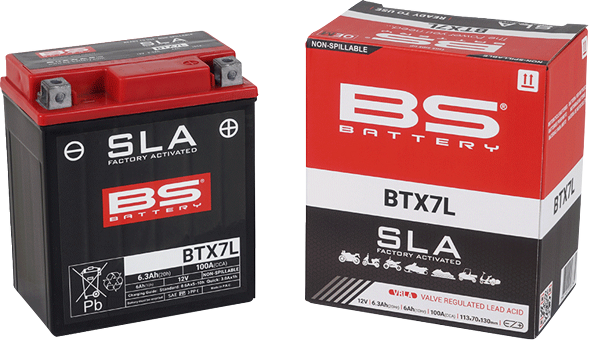 BS Battery Battery - BTX7L (YTX)