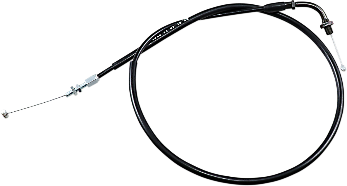 Motion Pro Black Vinyl Throttle Cable - Pull - '82-'07 Honda