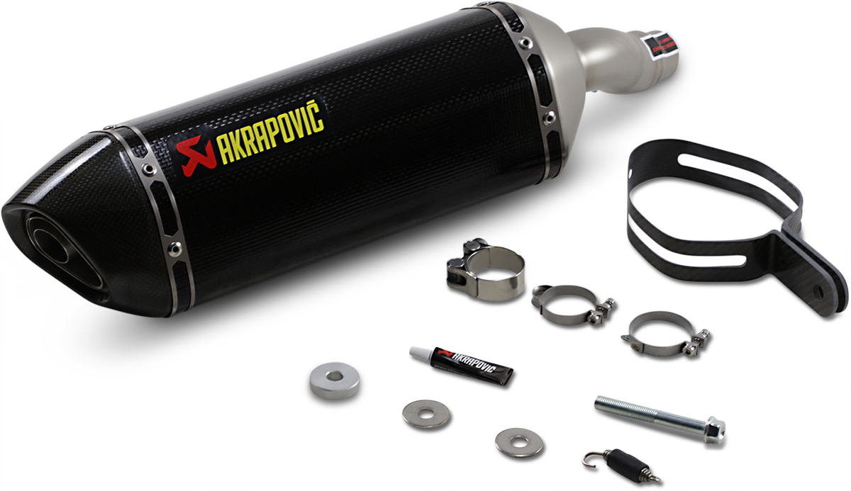 Akrapovic Slip-On Line Muffler - Carbon Fiber