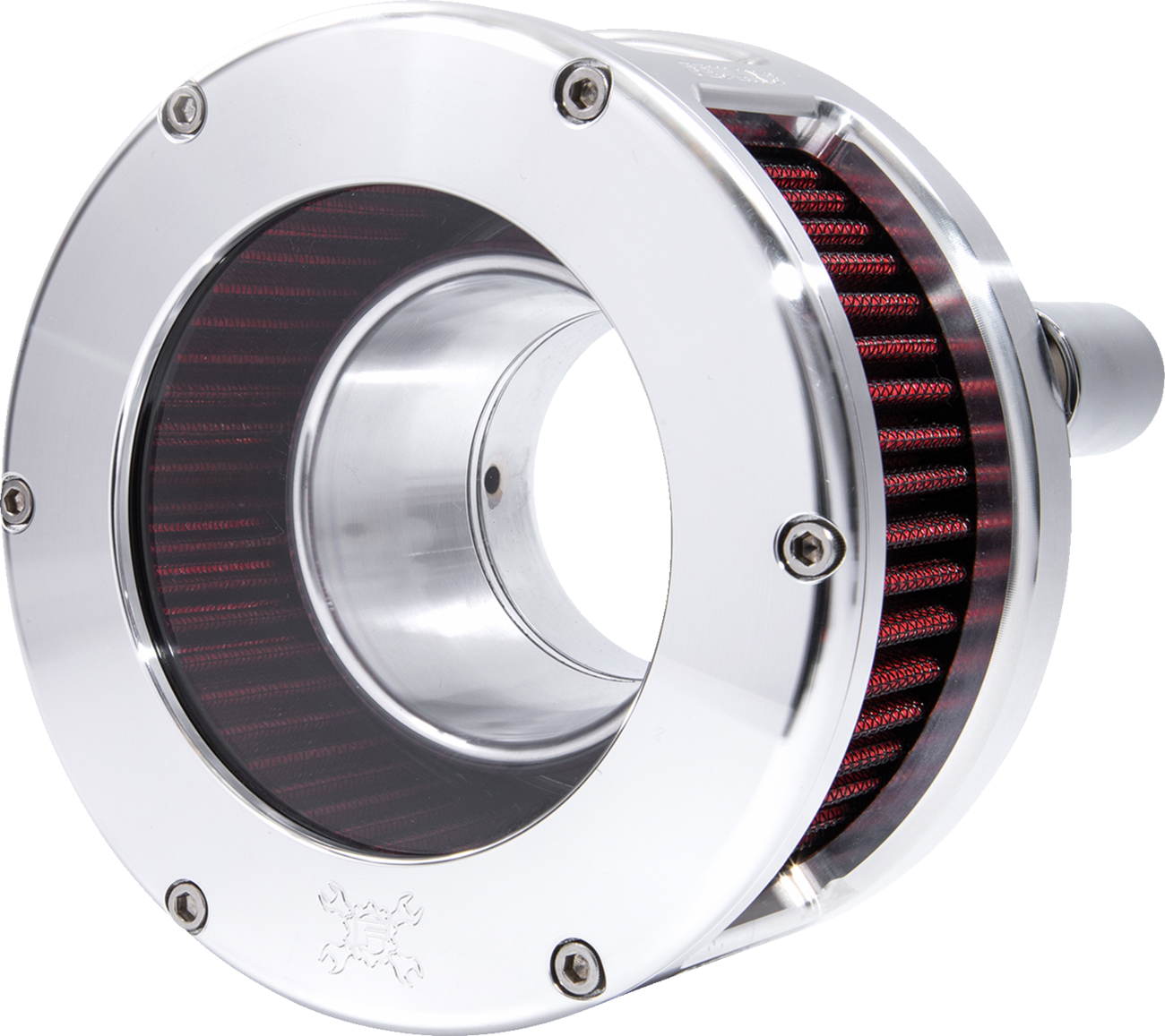 Feuling Parts BA Series Air Cleaner Kit - Raw - Red Filter