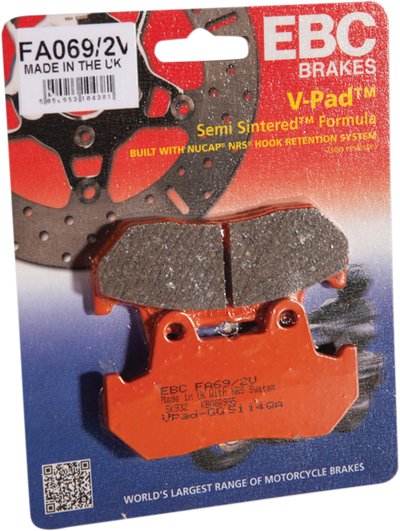 EBC Brakes Organic Brake Pads