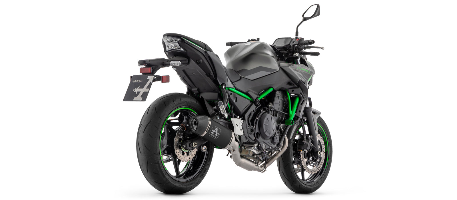 71006VAN Full System Racing With Veloce Aluminium Dark Slip Ons