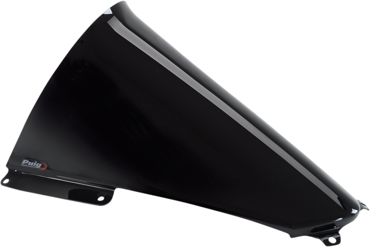 PUIG HI-Tech Parts Race Windscreen - 7-1/2" - Black - Panigale