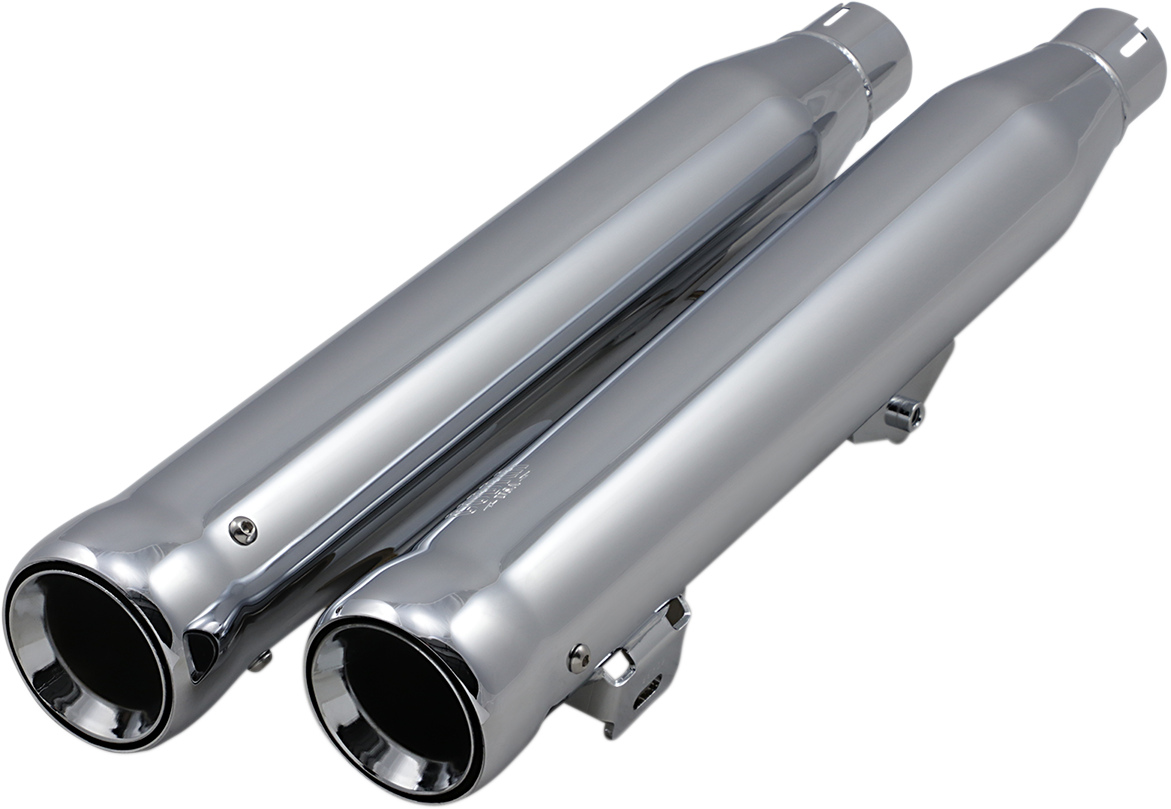 Cobra Neighbor Hater Slip-On Mufflers - 3" - Chrome - FXDF/FXDWG