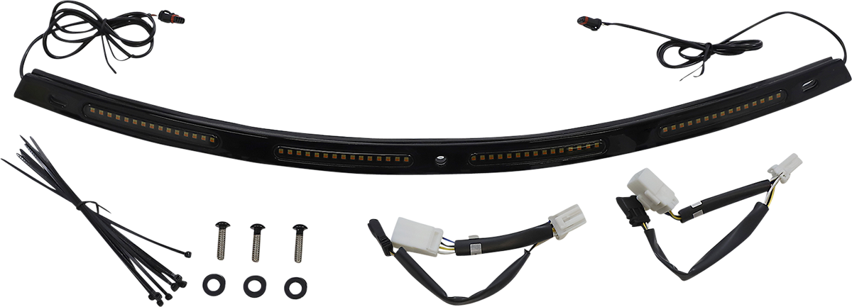 Custom Dynamics Windshield Trim - Black