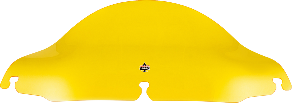 Klock Werks Kolor Flare® Windshield - 6-1/2" - Yellow - '96-'13 FLHT/FLHX