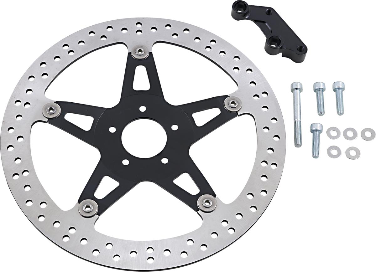 Arlen NESS Big Brake Rotor - 14" - Front Right - Touring