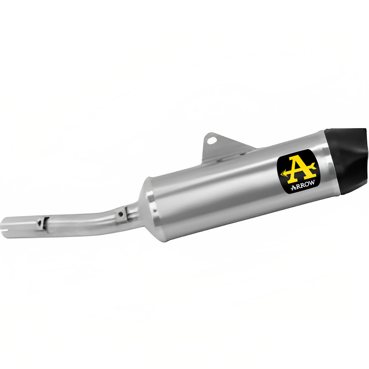 72626AK Indy Race Aluminium Slip On With Carbon End Cap