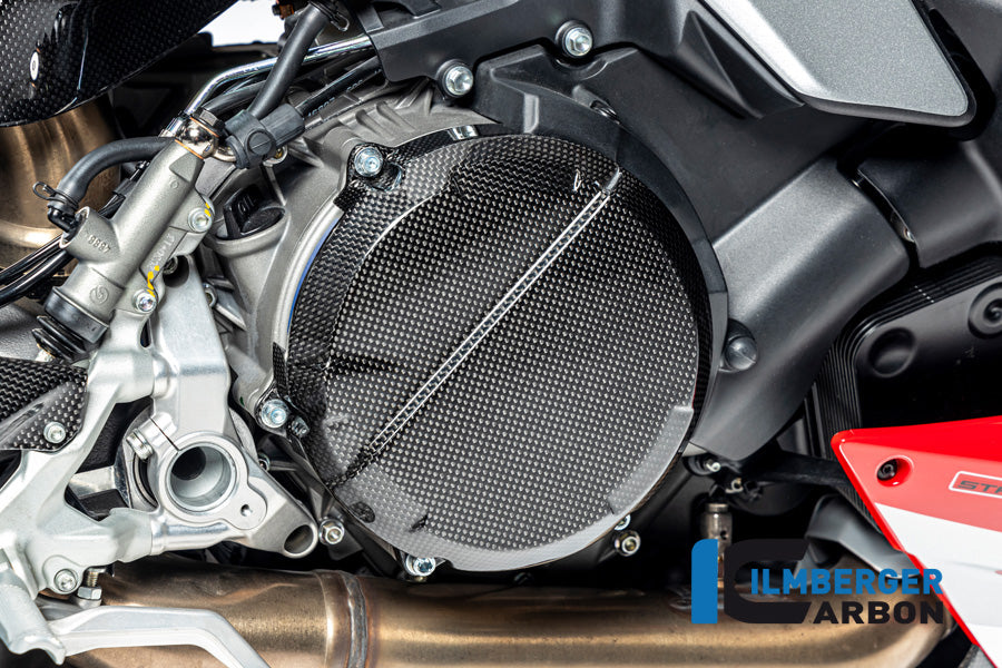 Ilmberger Carbon Clutch Cover Ducati Streetfighter V2 - Gloss