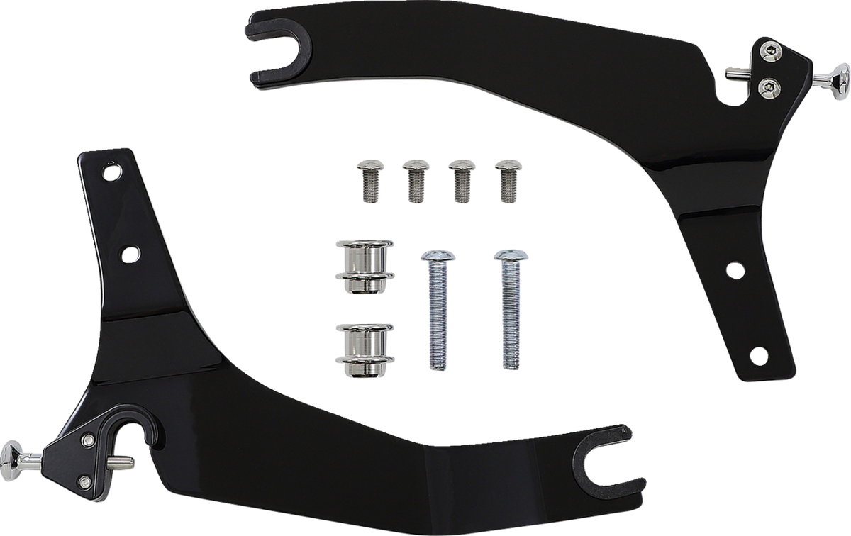 Cobra Backrest Kit - 11" - Black - Dyna