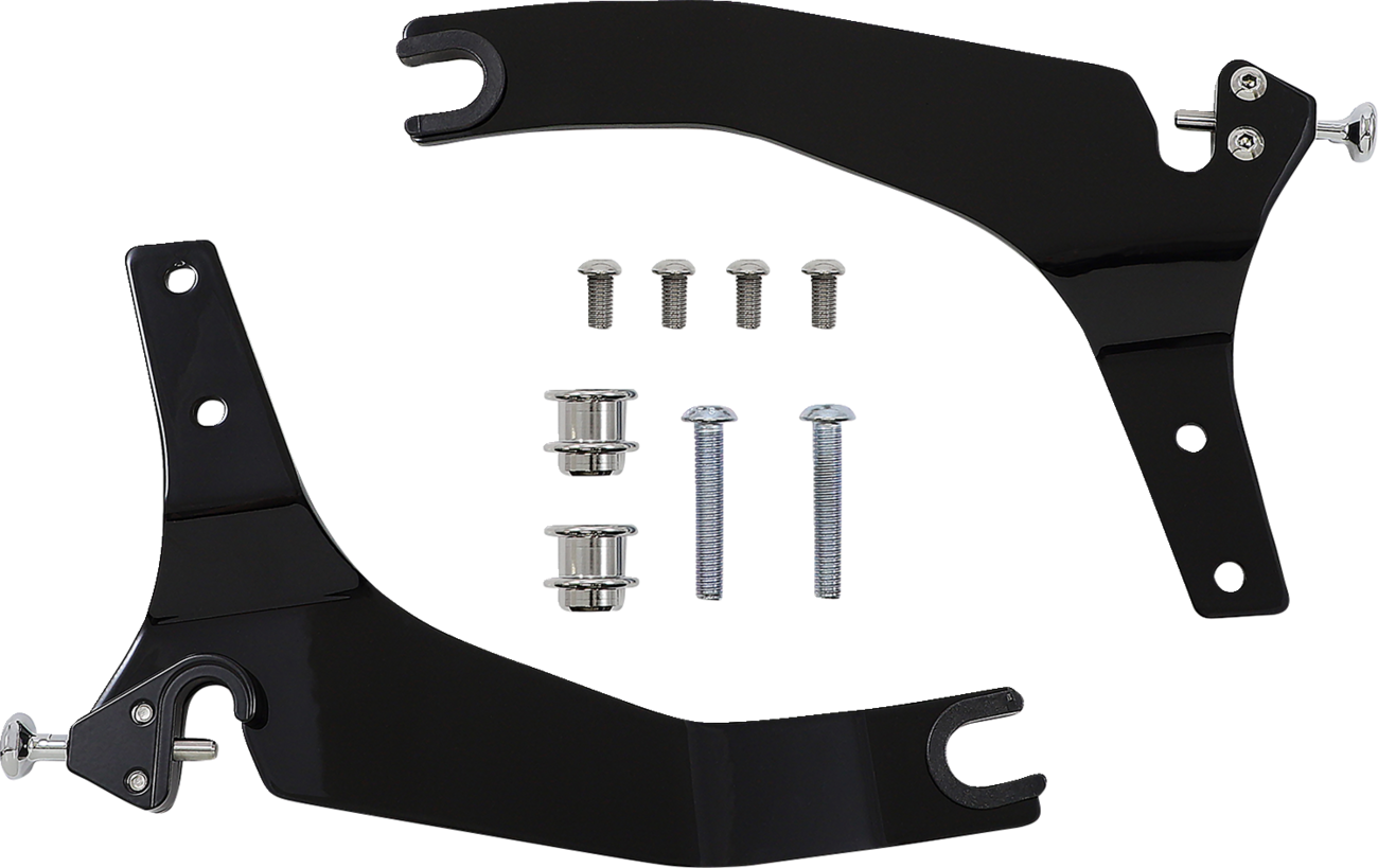 Cobra Backrest Kit - 11" - Black - Dyna