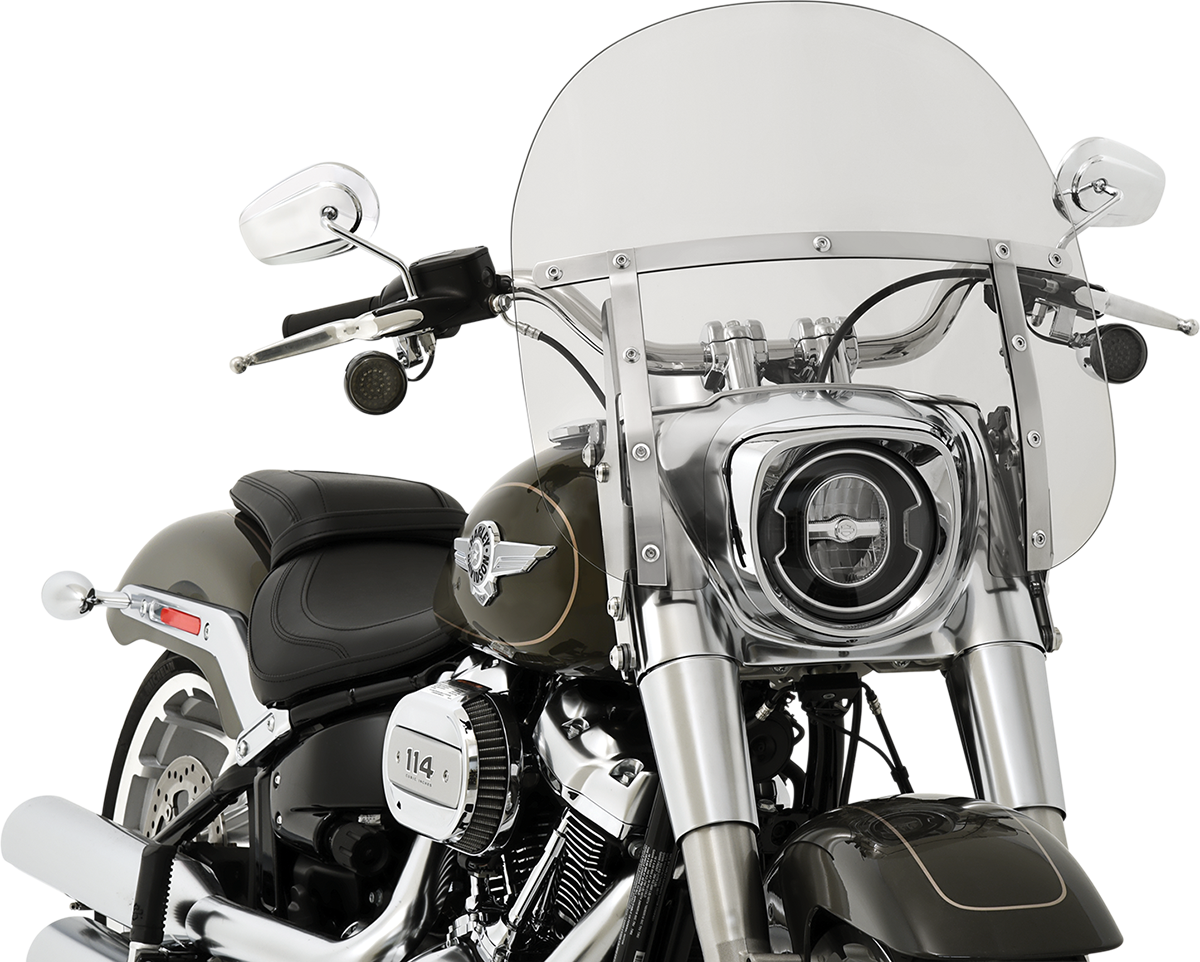 Memphis Shades Fats Windshield - Solar - 15" - FLFB/S