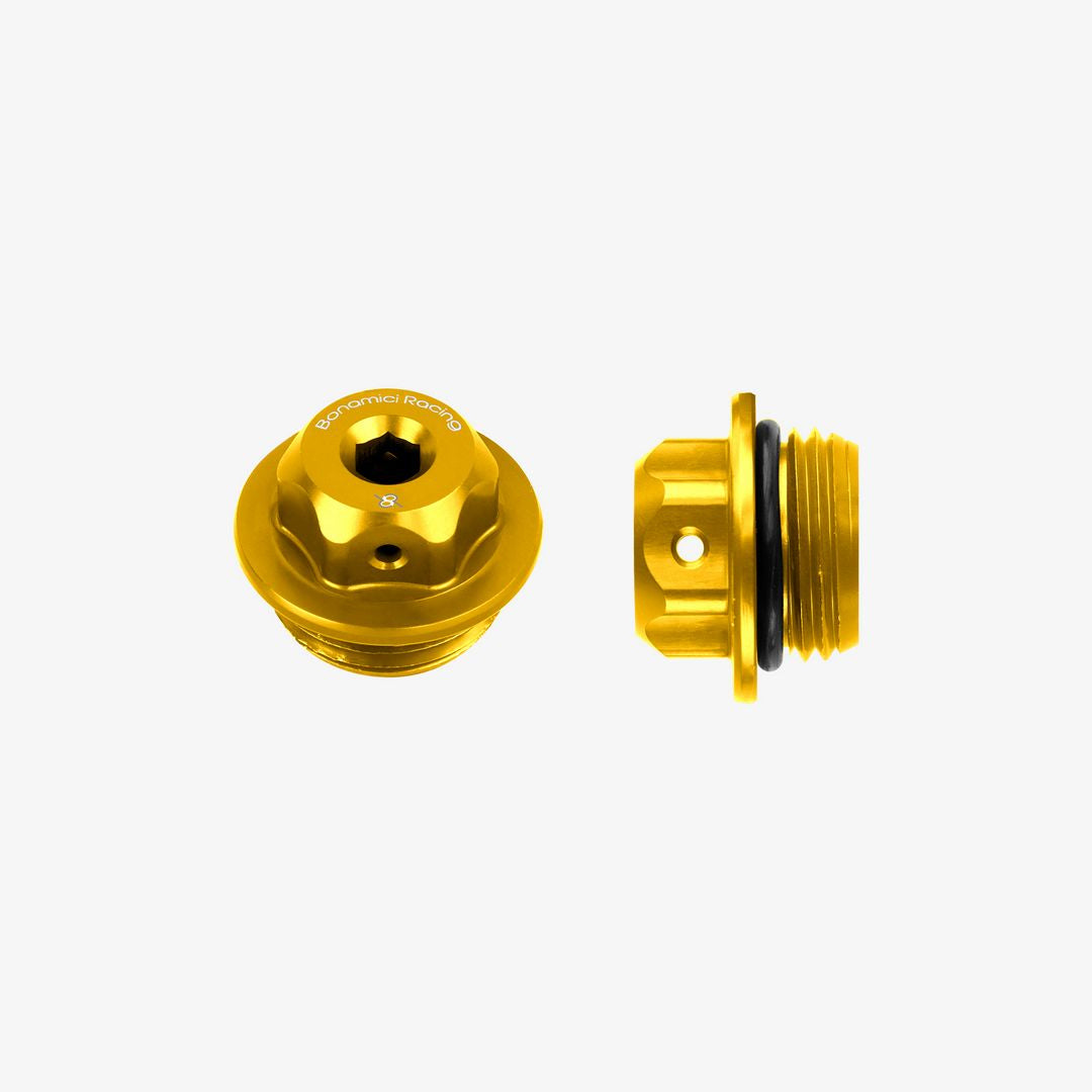 Bonamici Racing Oil Cap - M24x2 - Gold