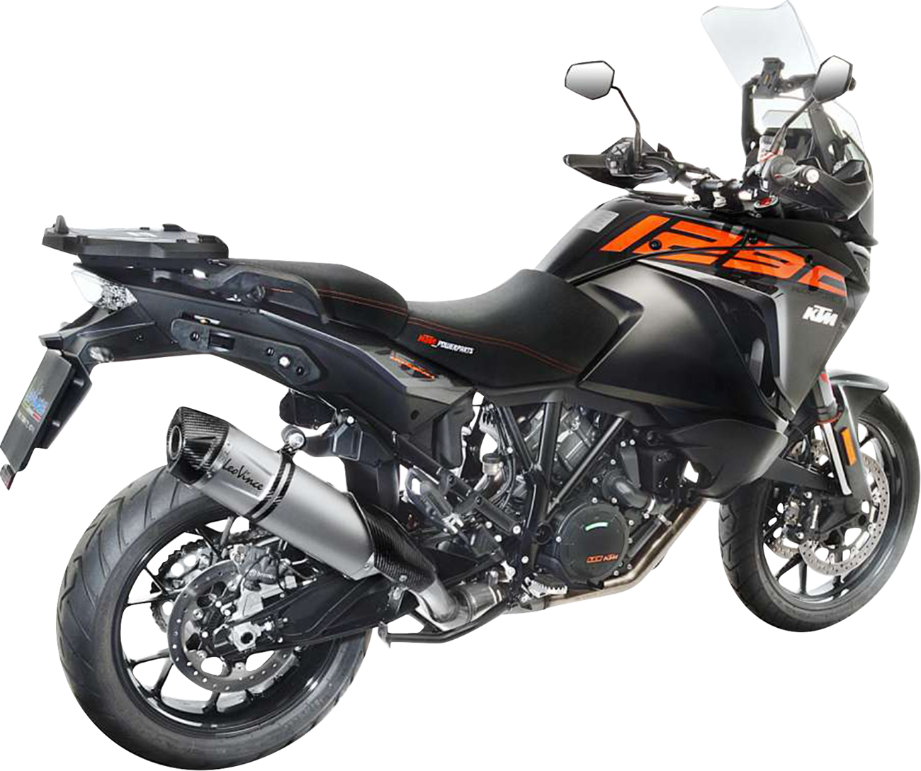 LeoVince LV One Evo Muffler For KTM Adventure