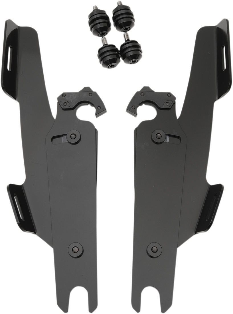 Memphis Shades Fats Mounting Kit - Black - FLFB
