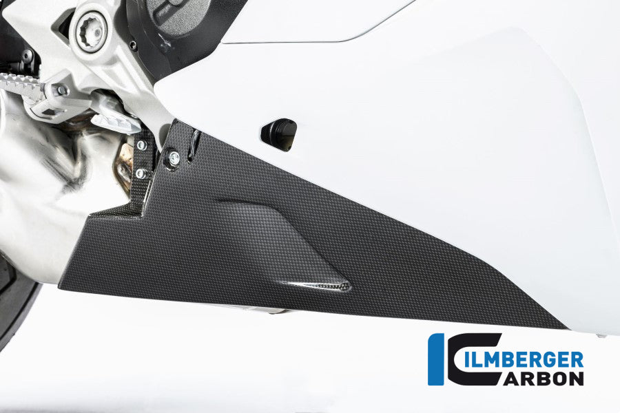 Ilmberger Carbon Rear Belly Pan Ducati Supersport 939 - Gloss