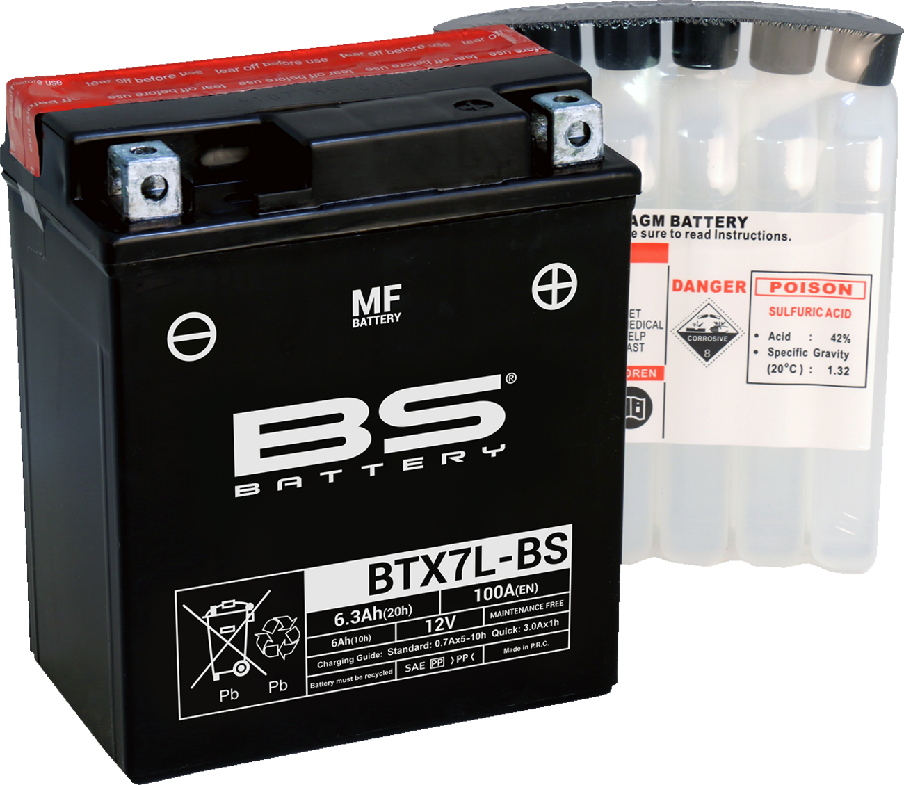 BS Battery Battery - BTX7L-BS (YTX)
