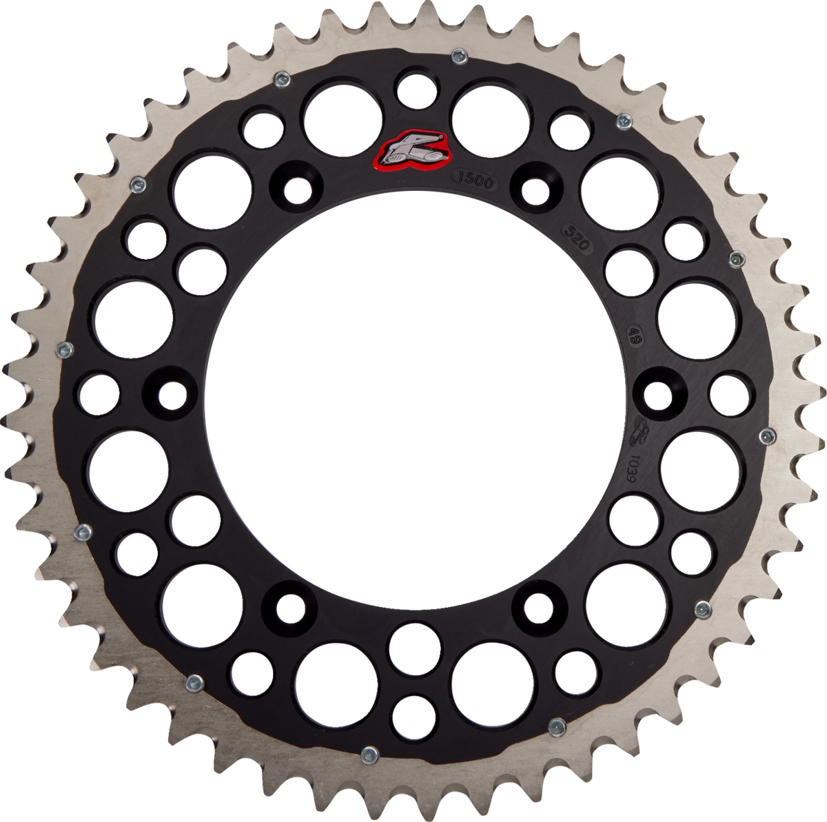 Renthal Twinring™ Rear Sprocket - 49 Tooth - Black - Yamaha