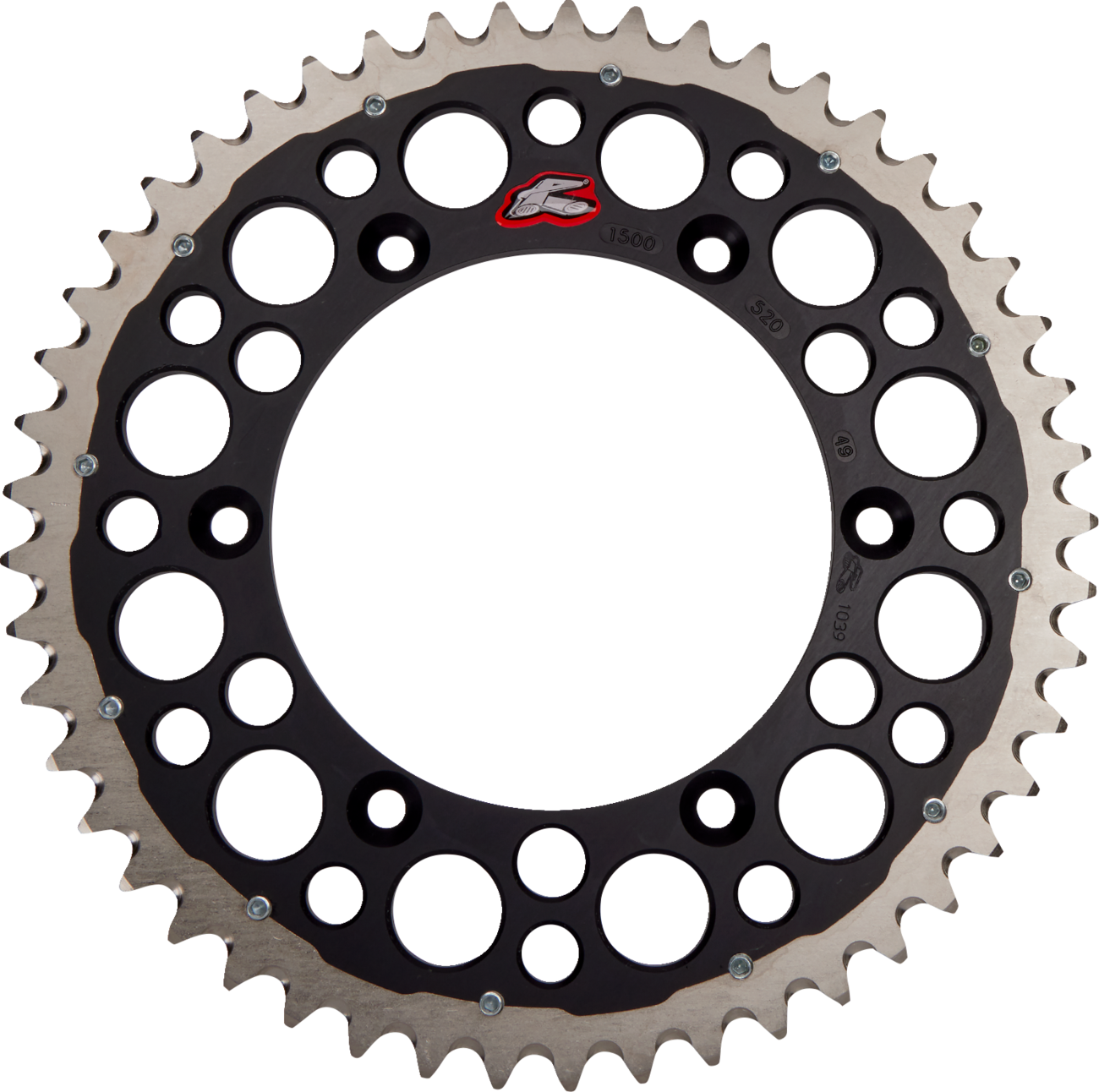 Renthal Twinring™ Rear Sprocket - 49 Tooth - Black - Honda/Yamaha