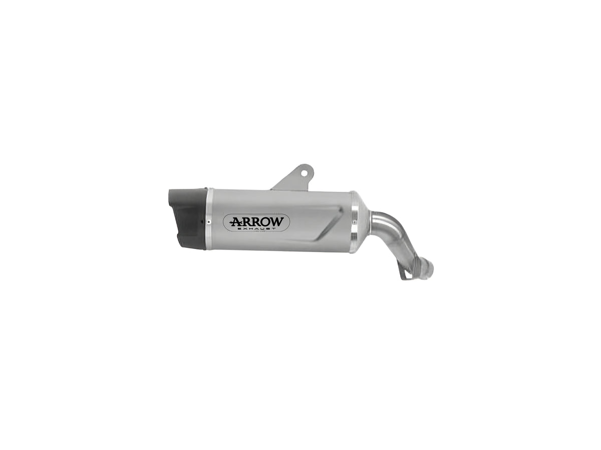 Arrow 71993PK Indy Race Evo Titanium Slip On With Carbon End Cap