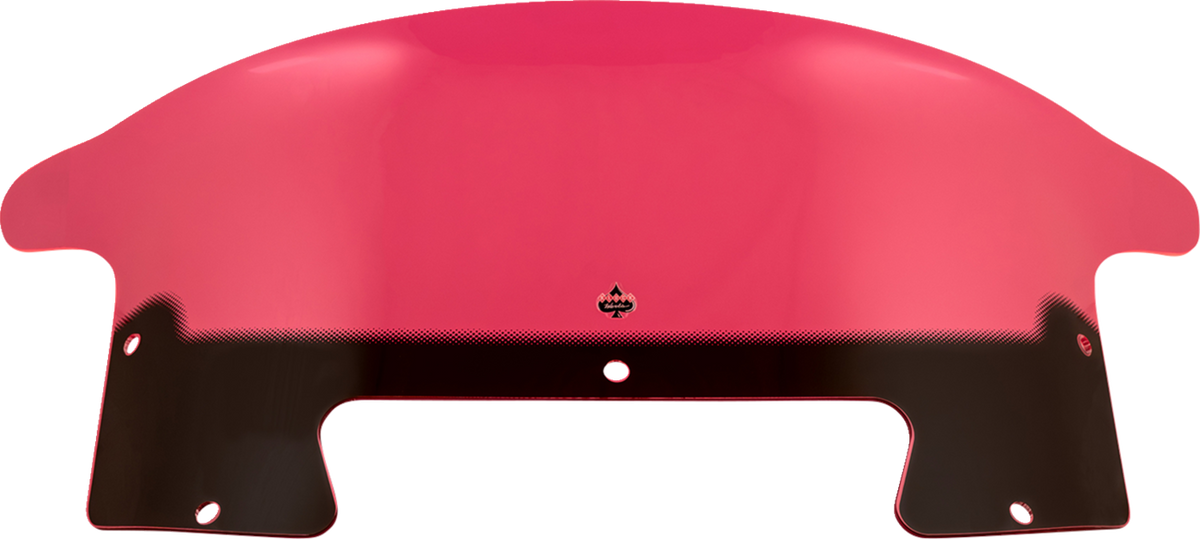 Klock Werks Windshield - 9" - Pink Ice - Chieftain PowerPlus/Roadmaster PowerPlus