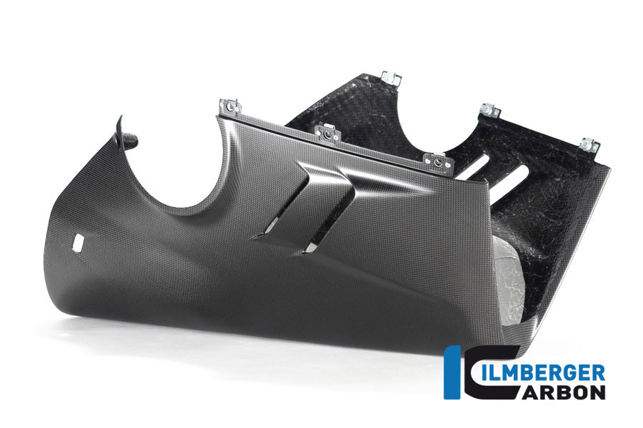 Ilmberger Carbon Belly Pan For Low Exhaust Ducati Panigale V4 S 2022 Racing - Matte