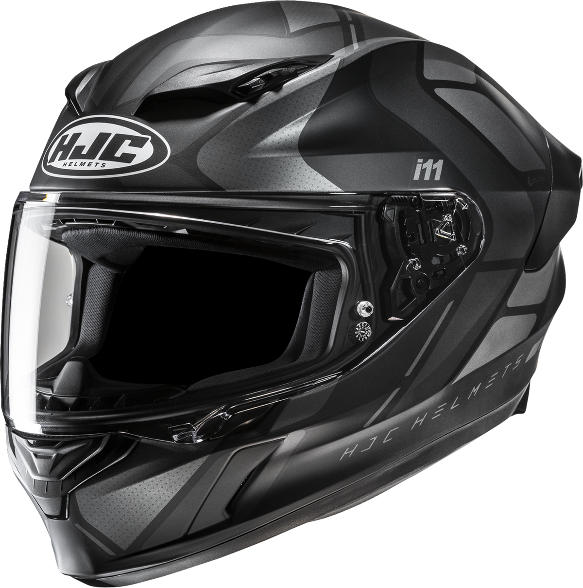 HJC I11 Plus Sub Helmet - Black / Gray / MC5SF / Matte / 3XL