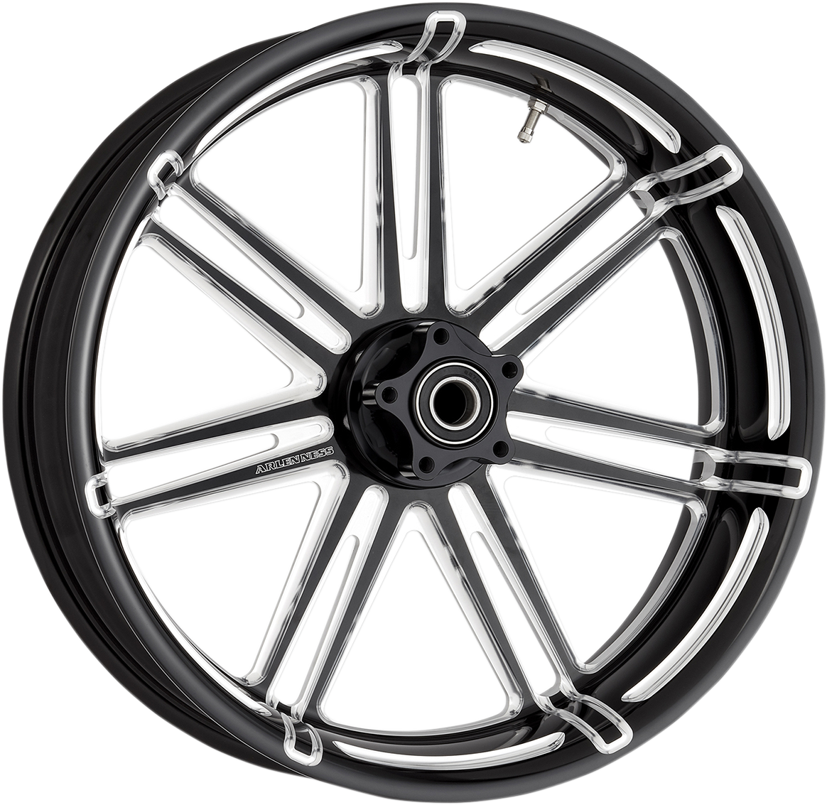 Arlen NESS Wheel - 7-Valve - Rear - Single Disc/With ABS - Black - 18x5.5