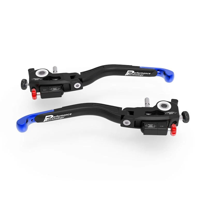 Ducabike DBK Double Adjustable Ultimate Lever Set Monster 1200 1200S - Blue