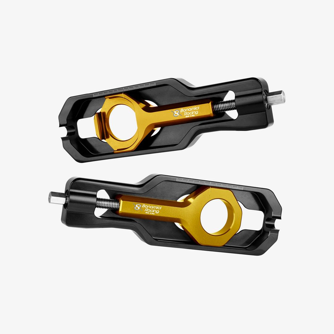 Bonamici Racing Chain Adjuster - Yamaha YZF R1 - GOLD