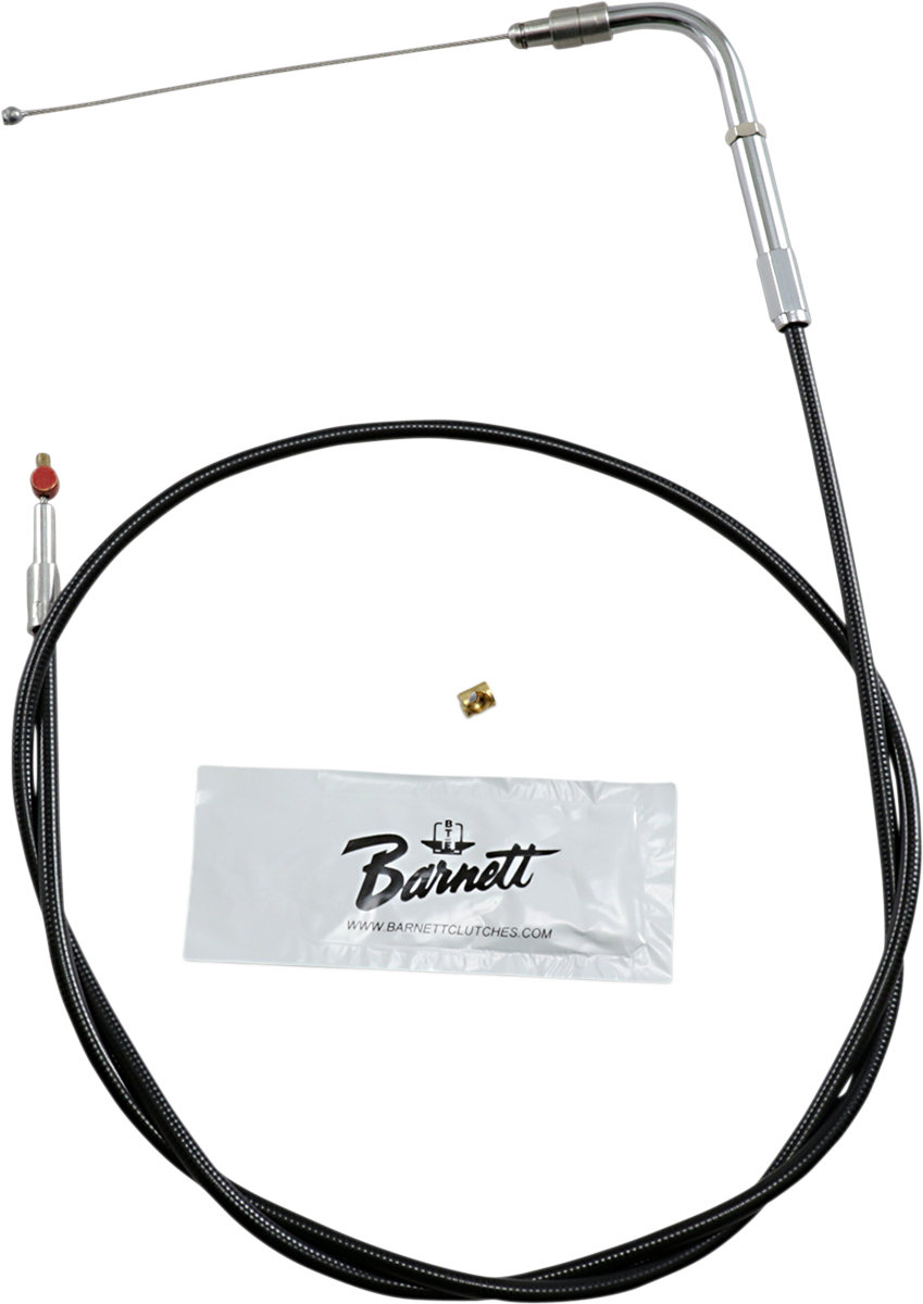 Barnett Black Vinyl Throttle Cable - 39" Length