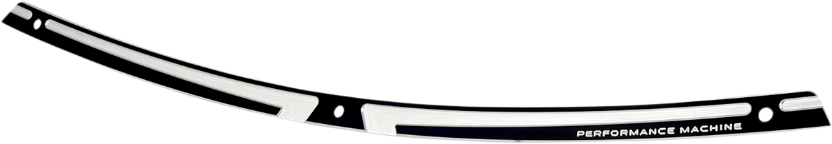 Performance Machine (PM) Windshield Trim - Scallop - Contrast Cut - FL '14-'21
