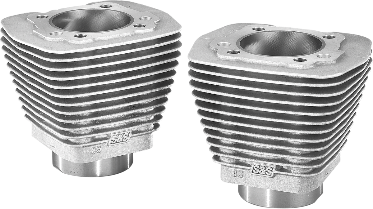 S&amp;S Cycle Cylinder - 3.500" - Natural Finish - Evolution Big Twin