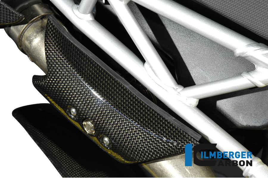 Ilmberger Carbon Exhaust Heat Shield Carbon For Ducati Hypermotard 1100