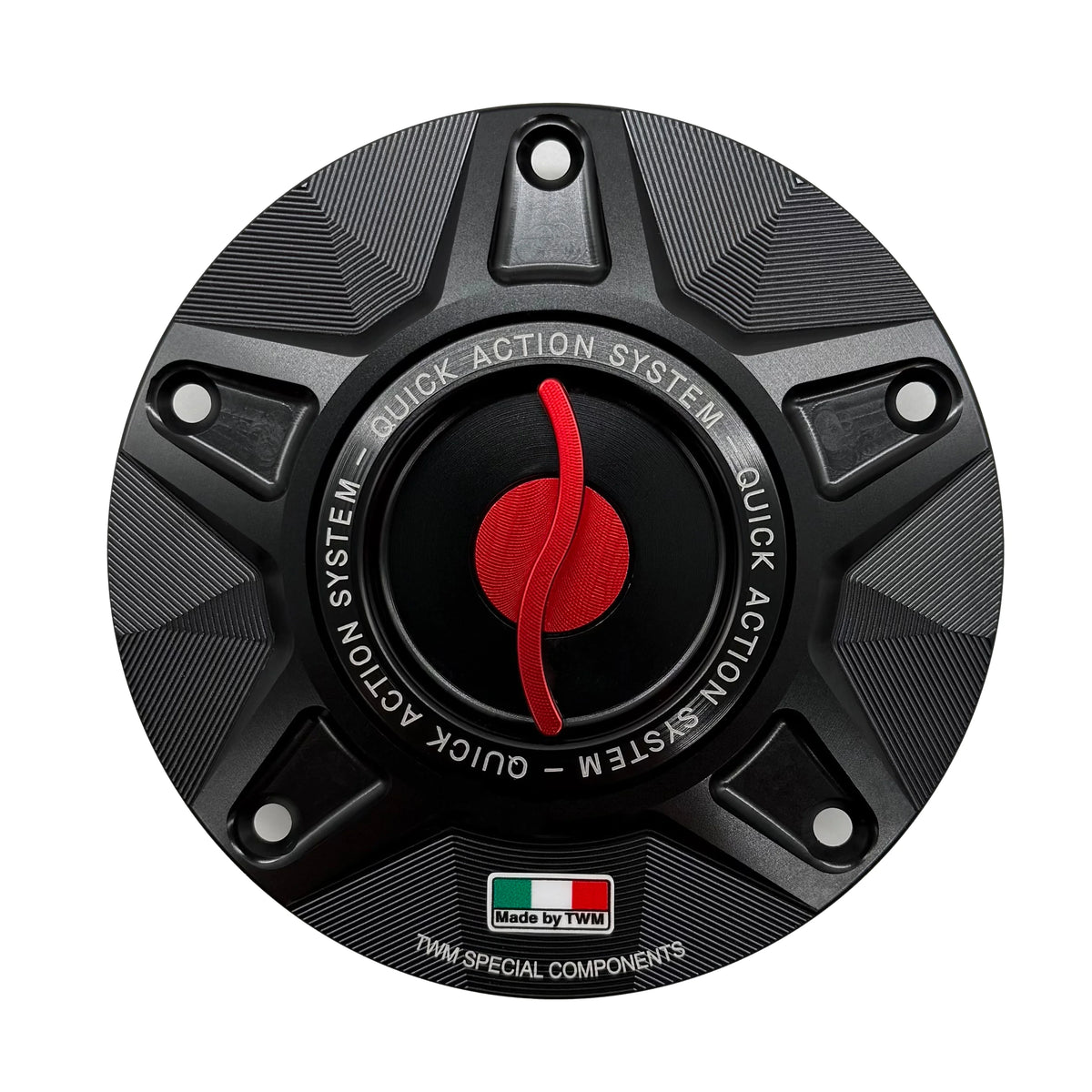 TWM Quick Action CNC Aluminum Gas Cap For Ducati - TDPR.07