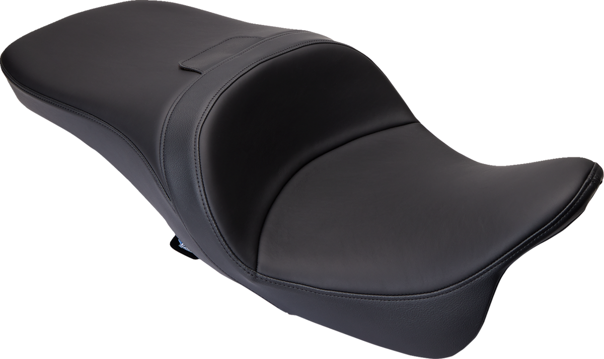 Drag Specialties Seats Freedom Seat - Solar Leather - Black - Smooth - FLH '09-'23