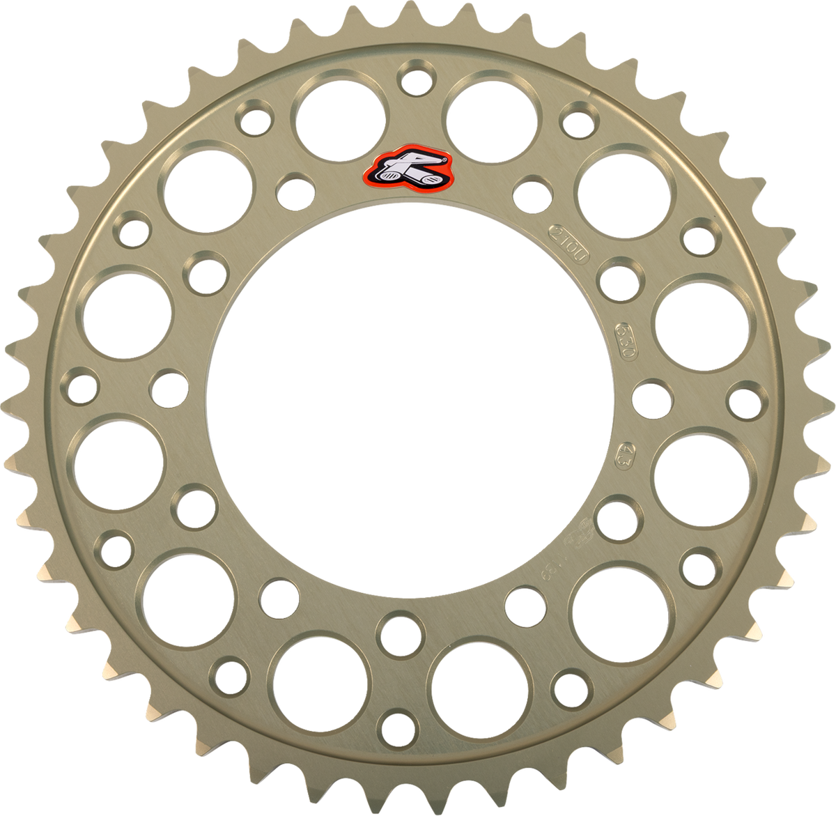 Renthal Rear Sprocket - Aluminum - 43 Tooth - Suzuki/Yamaha