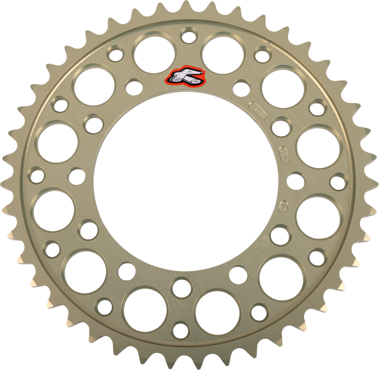 Renthal Rear Sprocket - Aluminum - 43 Tooth - Suzuki/Yamaha