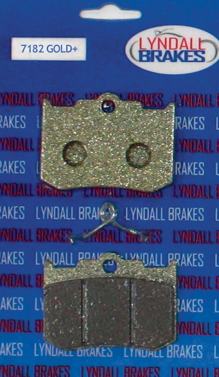 Lyndall Racing Brakes LLC Brake Pads - Gold+ PM 4 Piston