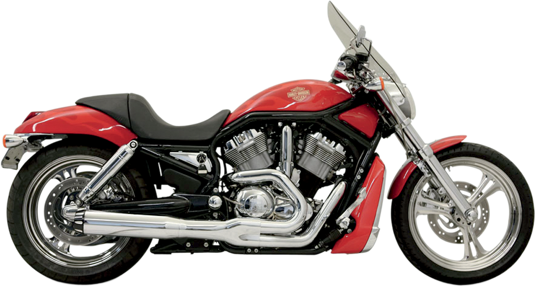 Bassani Xhaust B1 2:1 Exhaust - Chrome