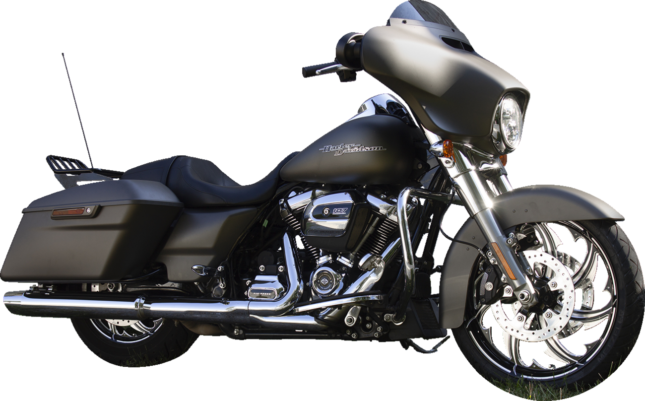 Coastal Moto Wheel - Fury - Front - Dual Disc/Without ABS - Black Cut - 21x3.25 - FL