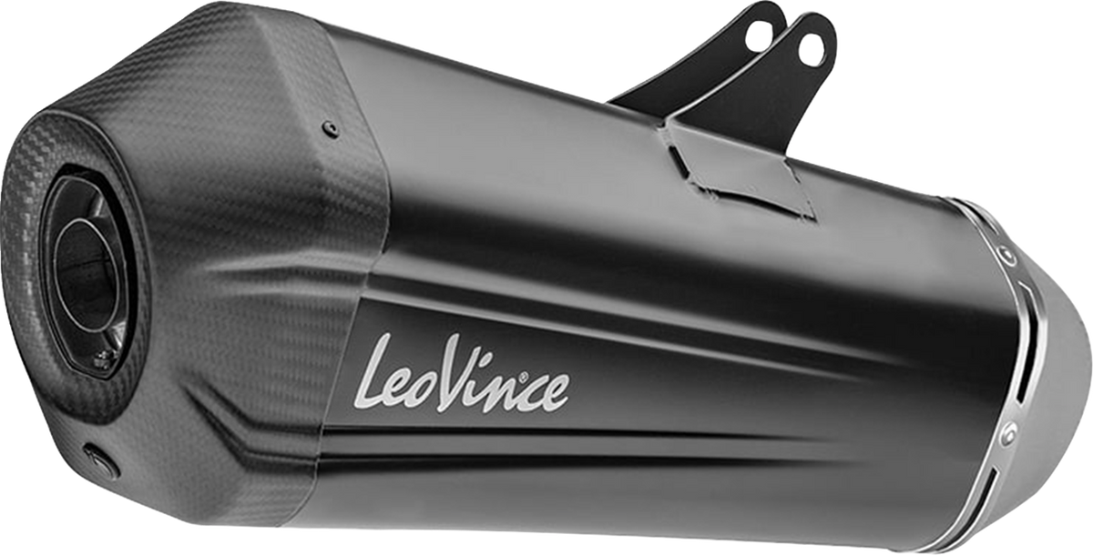 LeoVince LV-12 R Slip-On Muffler - Black Edition - NT1100